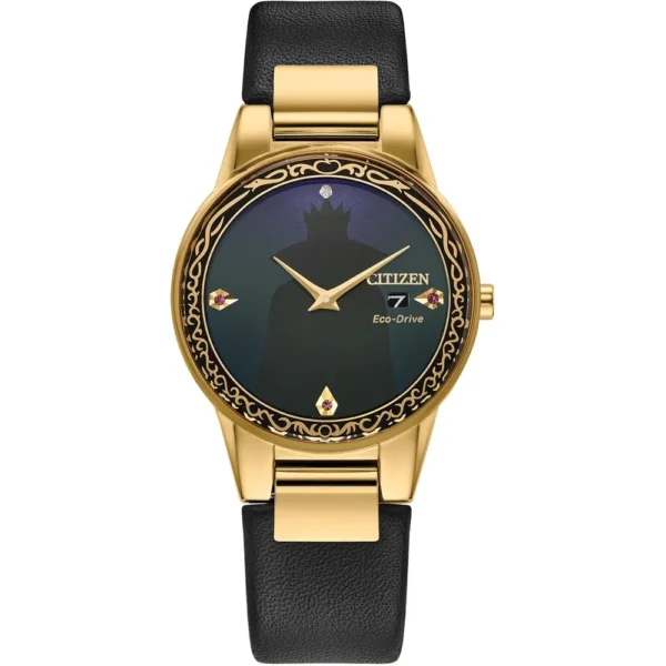 RELOJ CITIZEN ECO-DRIVE DISNEY REINA MALVADA MUJER | NEGRO