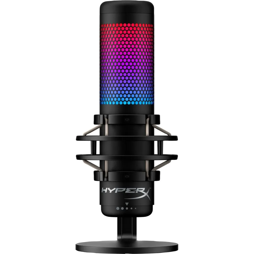 MICRÓFONO HYPERX QUADCAST S USB | NEGRO