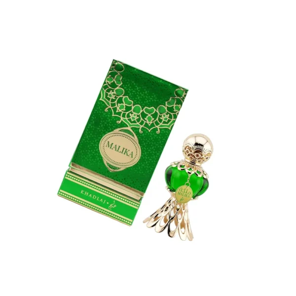 b0cxf7gcbw_2_webp.webp PERFUME KHADLAJ MALIKA GREEN CPO MUJER 0.7 OZ / 20 ML