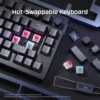 TECLADO ALÁMBRICO HYPERX ALLOY RISE 75 HOT SWAP | NEGRO