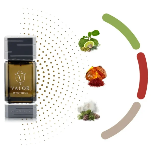 PERFUME KHADLAJ VALOR MYSTIQUE EDP HOMBRE 3.4 OZ / 100 ML