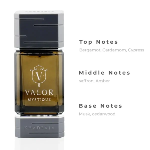 PERFUME KHADLAJ VALOR MYSTIQUE EDP HOMBRE 3.4 OZ / 100 ML