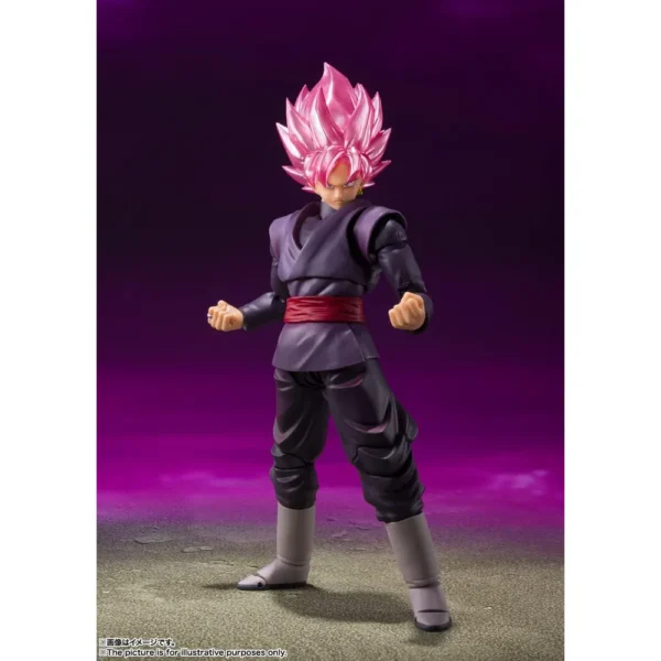 FIGURA GOKU BLACK SUPER SAIYAN ROSE TAMASHII NATIONS