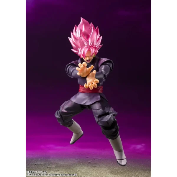 FIGURA GOKU BLACK SUPER SAIYAN ROSE TAMASHII NATIONS