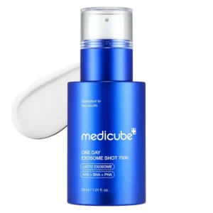 SUERO MEDICUBE EXOSOME SHOT ZERO 7500 PPM 1 OZ / 30 ML