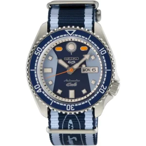 RELOJ SEIKO AUTOMÁTICO CORREA DE TELA PARA HOMBRE | AZUL