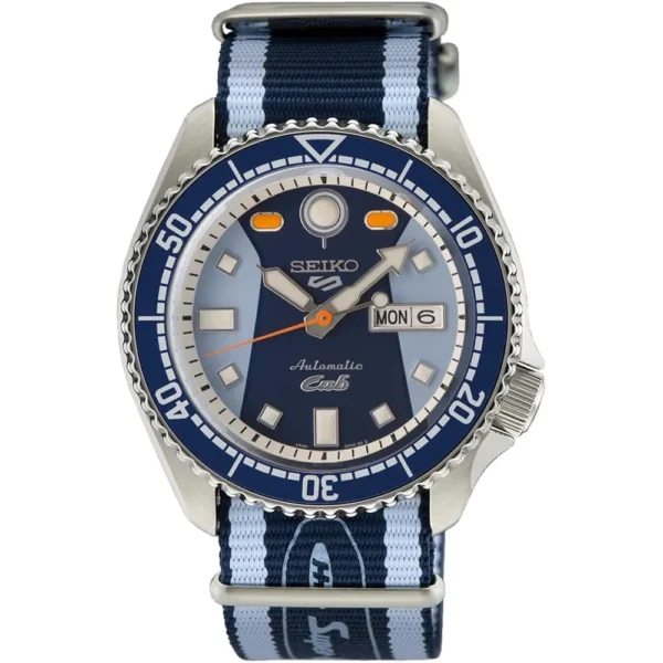 RELOJ SEIKO AUTOMÁTICO CORREA DE TELA PARA HOMBRE | AZUL