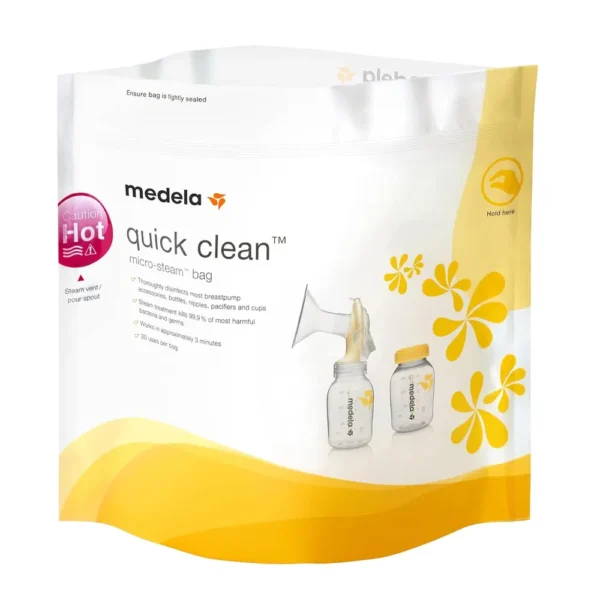 BOLSAS ESTERILIZADORAS MICROONDAS - MEDELA QUICK CLEAN 10 PZS