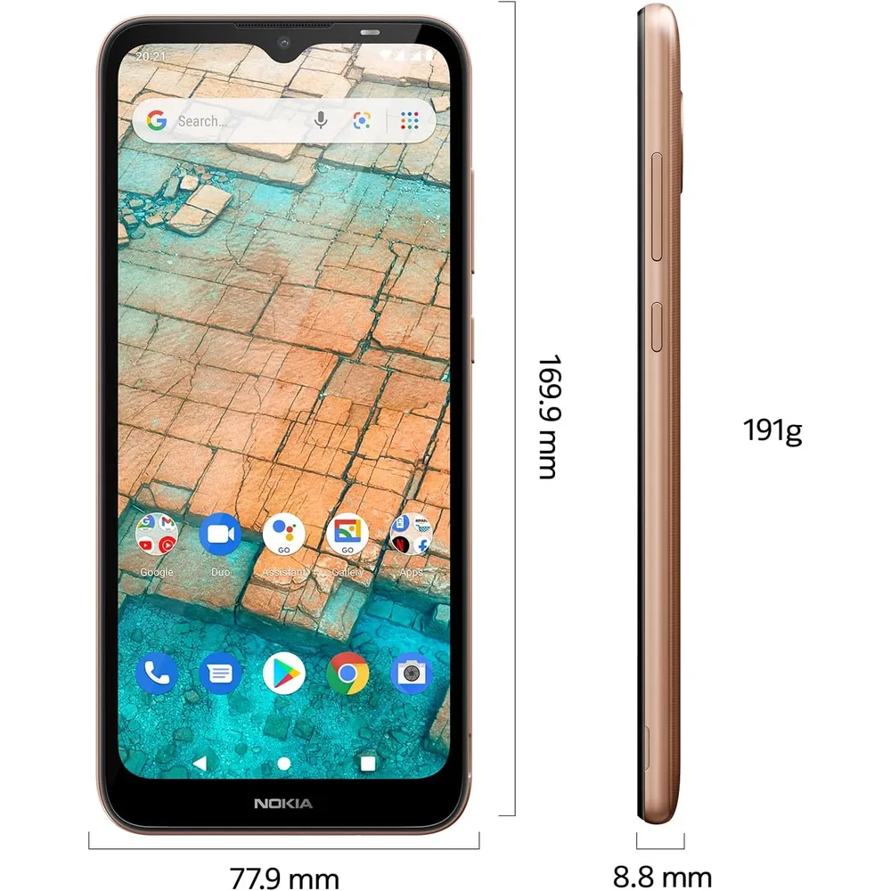 CELULAR NOKIA C20 32GB DIGITAL | ARENA - Imagen 7