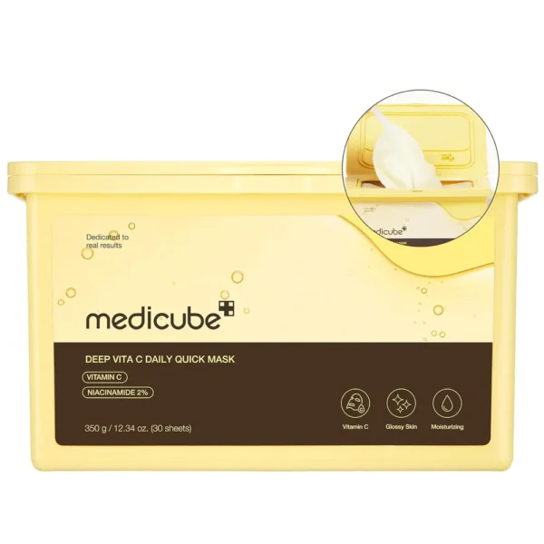 MASCARILLAS MEDICUBE DEEP VITA C DAILY QUICK MASK 30 UND