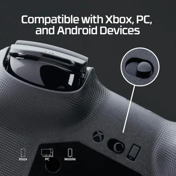 CONTROL ALÁMBRICO HYPERX CLUTCH TANTO XBOX | NEGRO