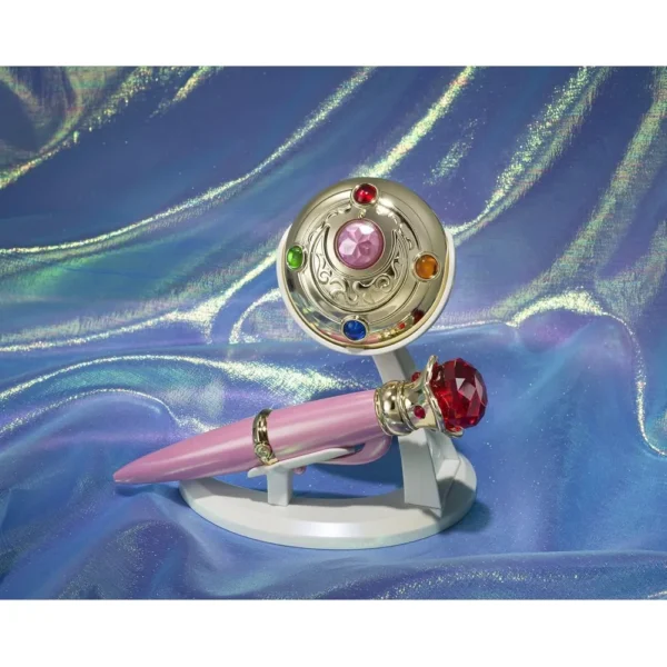 FIGURA SAILOR MOON TRANSFORMATION BROOCH AND DISGUISE PEN TAMASHII NATIONS