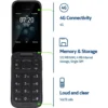 CELULAR NOKIA 2780 FLIP DIGITAL | NEGRO