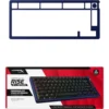 PLATE TECLADO HYPERX ALLOY RISE 75 ALUMINIO | AZULMARINO
