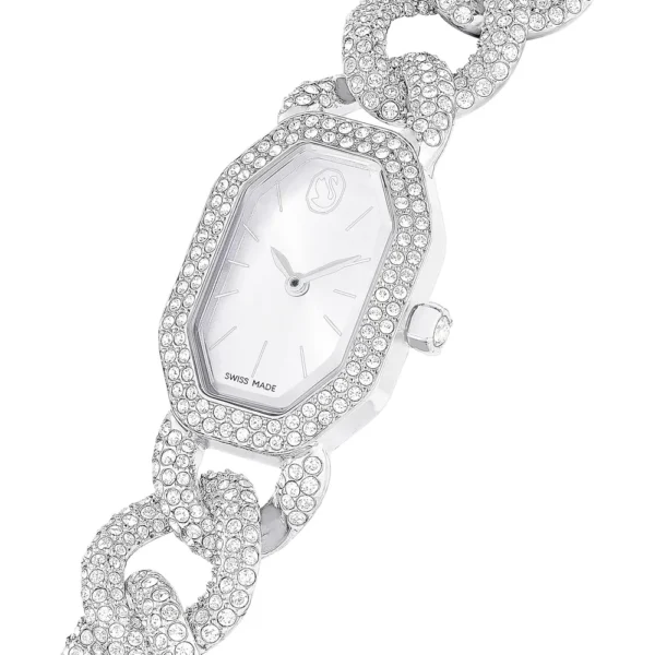SWAROVSKI RELOJ DEXTERA OVAL PARA MUJER | ACERO