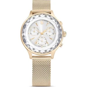 SWAROVSKI RELOJ NOVA CHRONO PARA MUJER | GOLD TONE