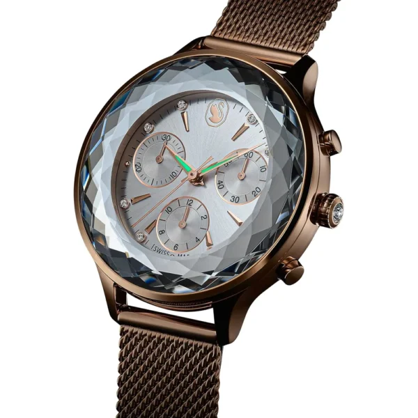 SWAROVSKI RELOJ NOVA CHRONO PARA MUJER | GOLD TONE