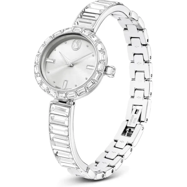 SWAROVSKI RELOJ MATRIX BANGLE PARA MUJER | CLEAR CRYSTAL