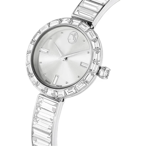 SWAROVSKI RELOJ MATRIX BANGLE PARA MUJER | CLEAR CRYSTAL