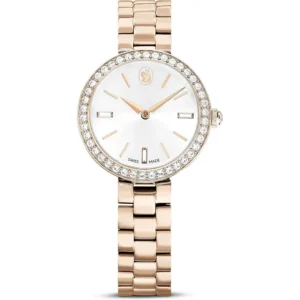 SWAROVSKI RELOJ CERTA CRYSTAL PARA MUJER | CHAMPAGNE TONE