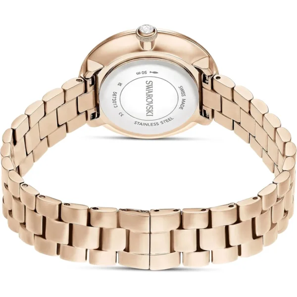 SWAROVSKI RELOJ CERTA CRYSTAL PARA MUJER | CHAMPAGNE TONE