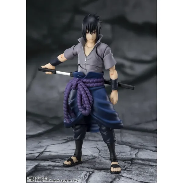 FIGURA SASUKE UCHIHA THE ONE WHO BEARS ALL HATRED TAMASHII NATIONS