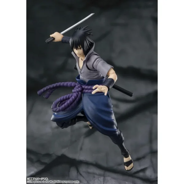 FIGURA SASUKE UCHIHA THE ONE WHO BEARS ALL HATRED TAMASHII NATIONS