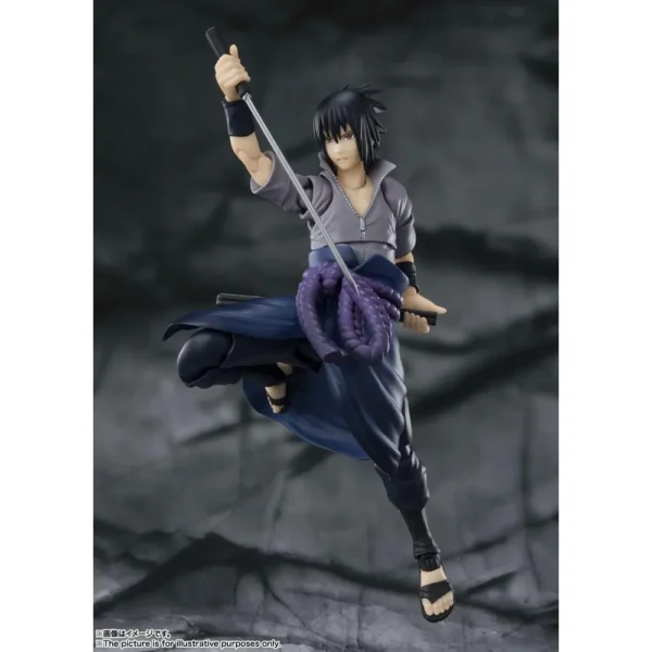 FIGURA SASUKE UCHIHA THE ONE WHO BEARS ALL HATRED TAMASHII NATIONS