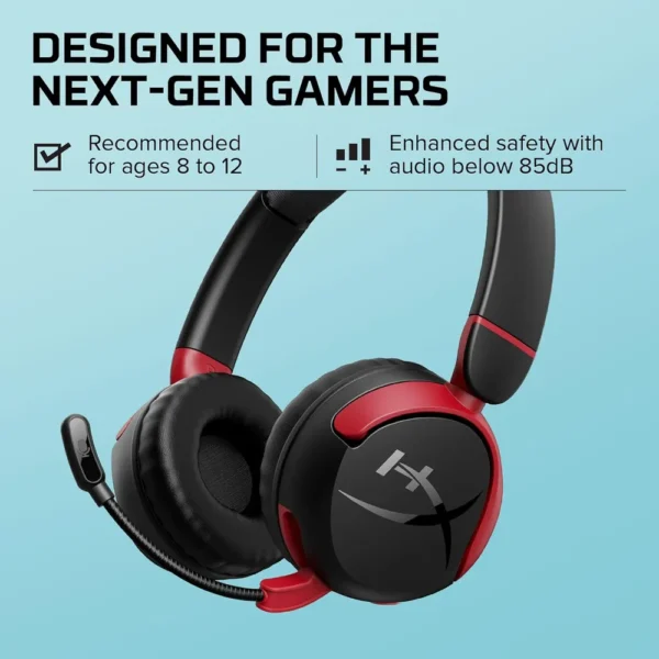 AUDÍFONOS INALÁMBRICOS HYPERX CLOUD MINI | NEGRO