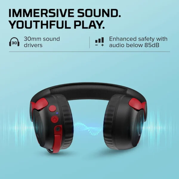 AUDÍFONOS INALÁMBRICOS HYPERX CLOUD MINI | NEGRO