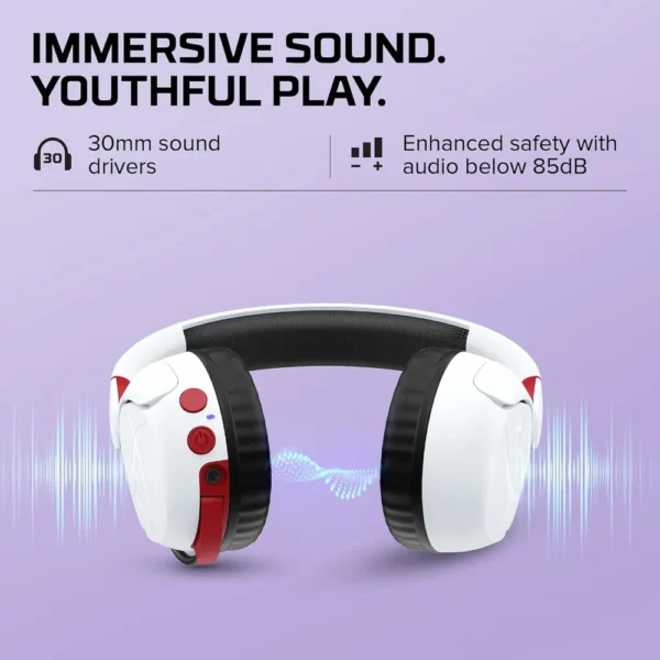 AUDÍFONOS INALÁMBRICOS HYPERX CLOUD MINI | BLANCO