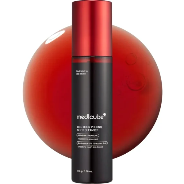 SPRAY CORPORAL MEDICUBE RED BODY PEELING SHOT 3.7 OZ / 110 ML