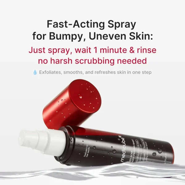 SPRAY CORPORAL MEDICUBE RED BODY PEELING SHOT 3.7 OZ / 110 ML