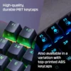 TECLADO ALÁMBRICO HYPERX ALLOY ORIGINS CORE SWITCH RED | NEGRO