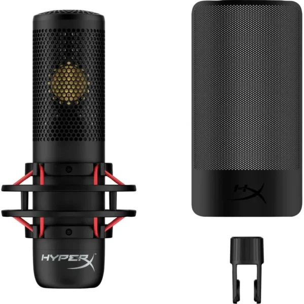 MICRÓFONO HYPERX PROCAST XLR DIÁFRAGMA GRANDE | NEGRO