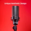 MICRÓFONO HYPERX PROCAST XLR DIÁFRAGMA GRANDE | NEGRO