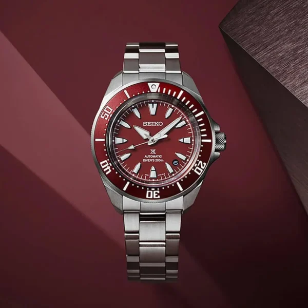 RELOJ SEIKO SRPL11 PROSPEX PARA HOMBRE | ROJO