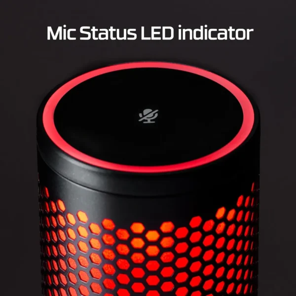 MICRÓFONO HYPERX QUADCAST 2 USB | NEGRO