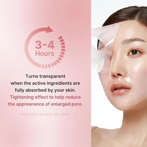 MASCARILLA MEDICUBE SALMON PINK COLLAGEN GEL MASK 0.98 OZ / 28 G