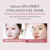 MASCARILLA MEDICUBE SALMON PINK COLLAGEN GEL MASK 0.98 OZ / 28 G