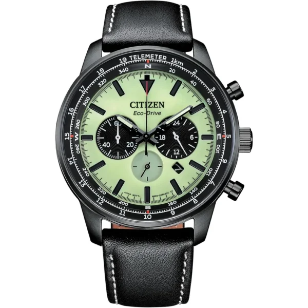RELOJ CITIZEN ECO-DRIVE WEEKENDER SPORT CRONÓGRAFO HOMBRE | VERDE CLARO