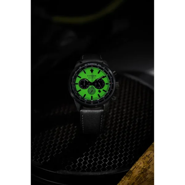 RELOJ CITIZEN ECO-DRIVE WEEKENDER SPORT CRONÓGRAFO HOMBRE | VERDE CLARO