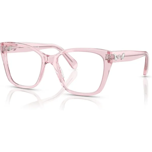 b0dcpp9f7z_1_webp.webp SWAROVSKI MONTURA CUADRADO SK2008 53 MM MUJER | TRANSPARENT PINK/DEMO LENS
