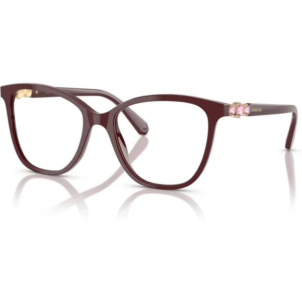 b0dcppgbfq_1_webp.webp SWAROVSKI MONTURA CUADRADO SK2020 52 MM MUJER | BURGUNDY/DEMO LENS