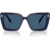 SWAROVSKI LENTES DE SOL CUADRADO SK6032 55 MM MUJER | BLUE/DARK BLUE