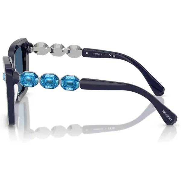 SWAROVSKI LENTES DE SOL CUADRADO SK6032 55 MM MUJER | BLUE/DARK BLUE