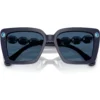 SWAROVSKI LENTES DE SOL CUADRADO SK6032 55 MM MUJER | BLUE/DARK BLUE