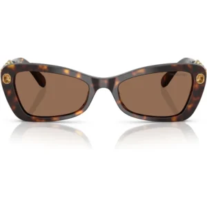 SWAROVSKI LENTES DE SOL MARIPOSA SK6033 54 MM MUJER | HAVANA/DARK BROWN