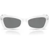 SWAROVSKI LENTES DE SOL MARIPOSA SK6033 54 MM MUJER | WHITE/DARK GREY