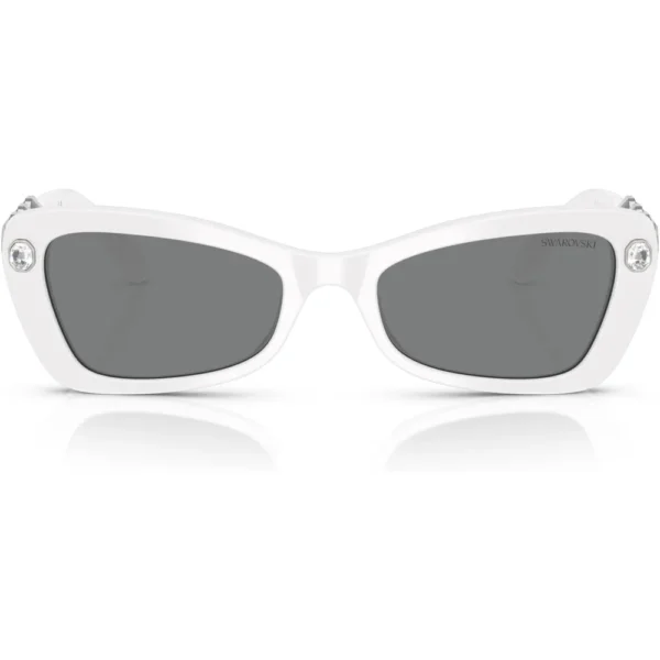 SWAROVSKI LENTES DE SOL MARIPOSA SK6033 54 MM MUJER | WHITE/DARK GREY